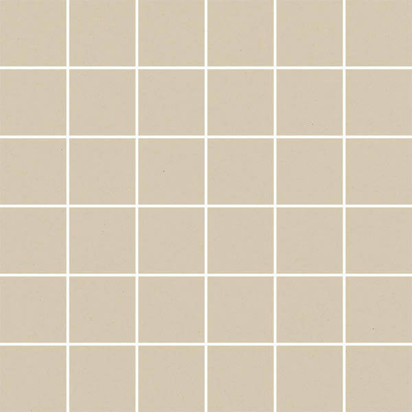Мозаика Paradyz Modernizm Bianco Mozaika, 29.8x29.8, моноколор, бежевая, матовая