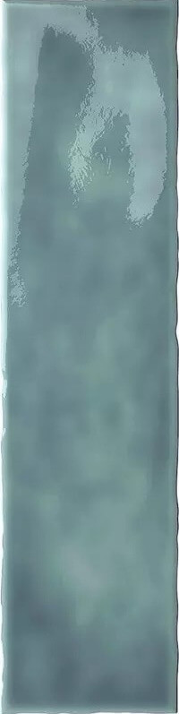 Настенная плитка Vilar Albaro Fez Blue, 7.5x30, под майолику, синяя, глянцевая