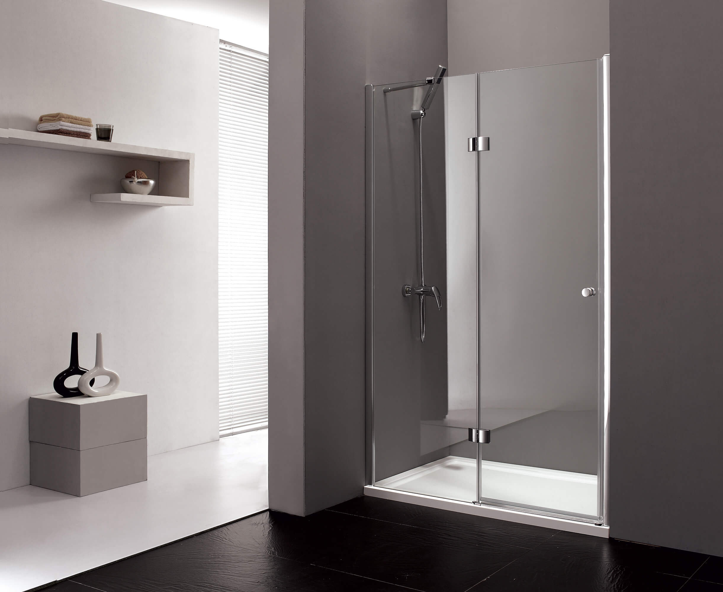 Душевая дверь в нишу Cezares VERONA-W-B-12-100-C-Cr