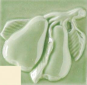 Декор Ceramica Grazia Listelli Pere Panna, 6.5x6.5, кухонная тематика, бежевый, глянцевый