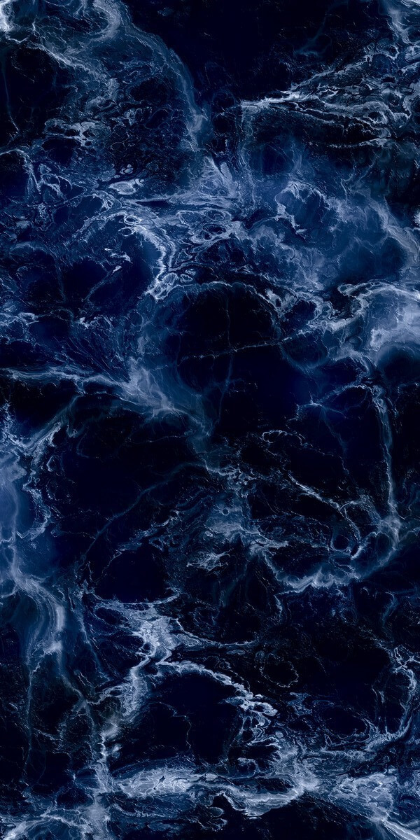 Керамогранит Ennface Accent Adriatic Blue High Glossy, 60x120, под мрамор, синий, глянцевый