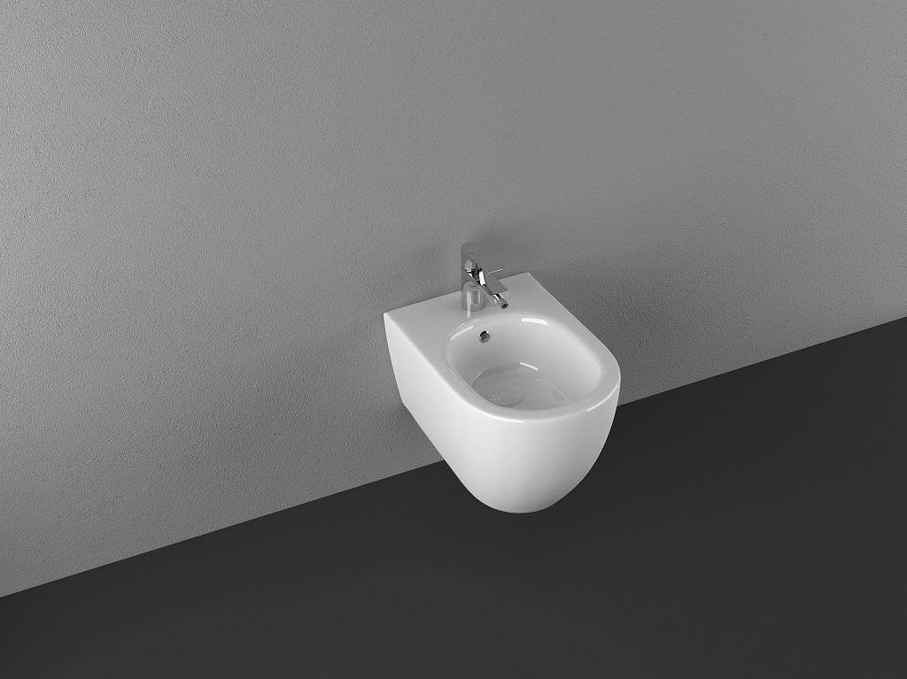 Биде подвесное Isvea Infinity 10NF41001SV, белый