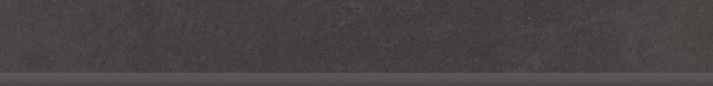 Керамогранит Paradyz Doblo Nero Cokol Poler, 7.2x59.8, под бетон, антрацит, полированный