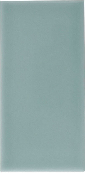 Настенная плитка Adex Neri Liso PB Sea Green, 7.5x15, под майолику, голубая, глянцевая