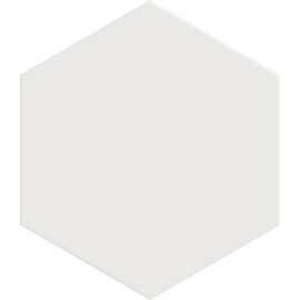 Керамогранит DNA Tiles Bee Off White, 10x11.5, моноколор, белый, матовый