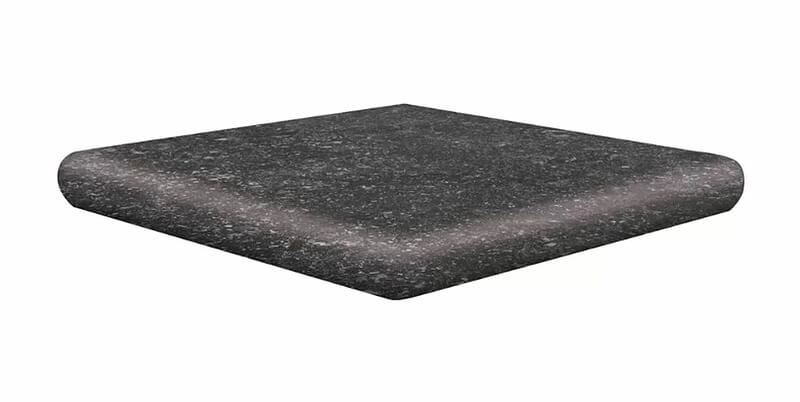 Ступень Exagres Ardenas Cart Ml Antracita, 33x33, под камень, антрацит, противоскользящая