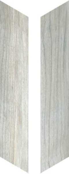 Керамогранит RHS-Rondine Woodie Blue Chevron, 7.5x45, под дерево, серый, матовый