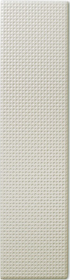 Настенная плитка Wow Texiture Pattern Mix Dove, 6.2x25, моноколор, белая, матовая