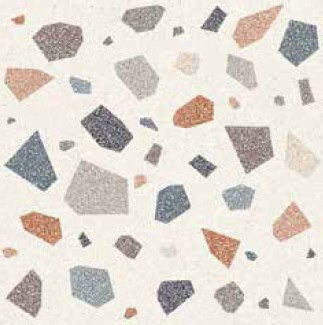 Декор Sant'Agostino Newdeco Palladian Light 9090 Lev, 90x90, имитация терраццо, бежевый, глянцевый