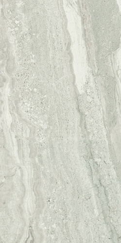 Напольная плитка Mariner Rain Forestn Dew, 45x90, под травертин, серая, матовая