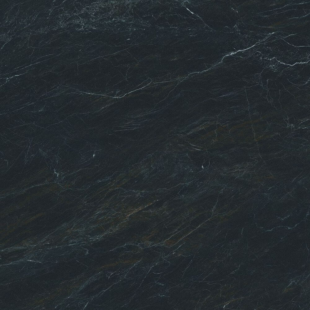 Керамогранит Tubadzin Regal Stone Mat, 79.8x79.8, под мрамор, чёрный, полированный