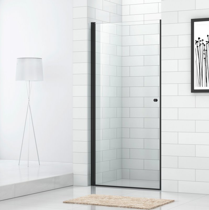Душевая дверь в нишу Cezares ECO-O-B-1-60-C-NERO