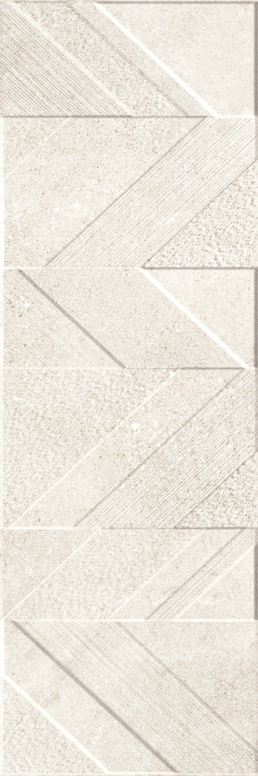 Настенная плитка Ibero Lune Concept Beige MATE, 30x90, под камень, бежевая, рельефная