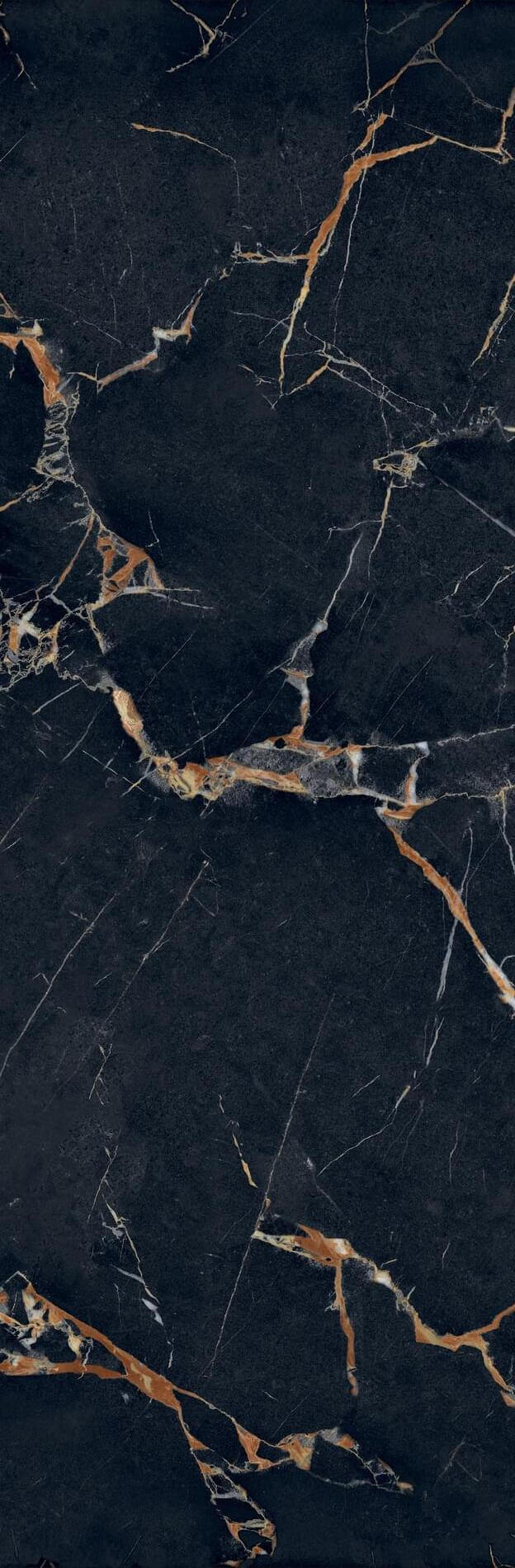 Керамогранит ABK Sensi Signoria Port Gold Lux R, 40x120, под мрамор, чёрный, полированный