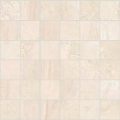 Мозаика Sant'Agostino Via Appia Mosaico Ivory, 30x30, под камень, бежевая, матовая