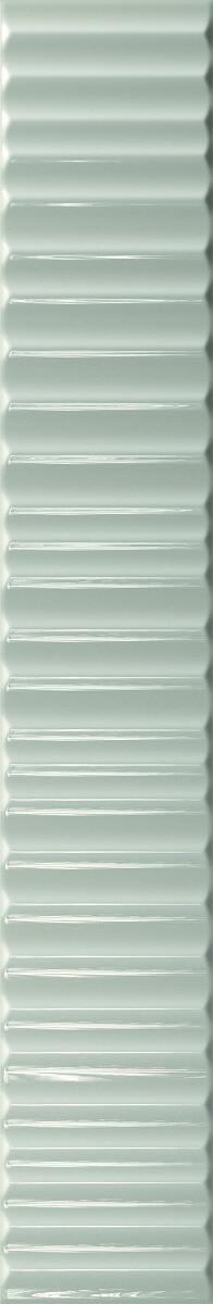 Настенная плитка Vilar Albaro Tokyo Smoke Grey, 5x30, моноколор, серая, глянцевая