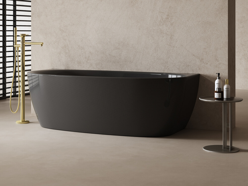 Карбоновая ванна Abber Karbon AK9004 170x80x55