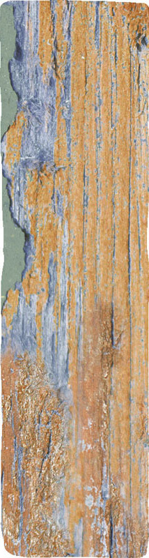 Керамогранит Monopole Ceramica Decape Paint, 7.5x28, под дерево, коричневый, матовый