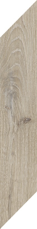 Керамогранит Paradyz Heartwood Cardamon Chevron Prawy, 19.8x179.8, под дерево, серый, матовый