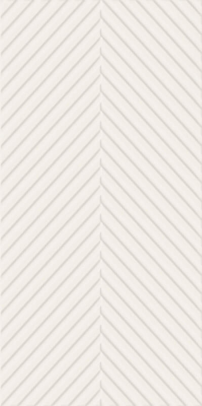 Настенная плитка Paradyz Feelings Bianco С Struktura Rekt., 29.8x59.8, моноколор, белая, фактурная