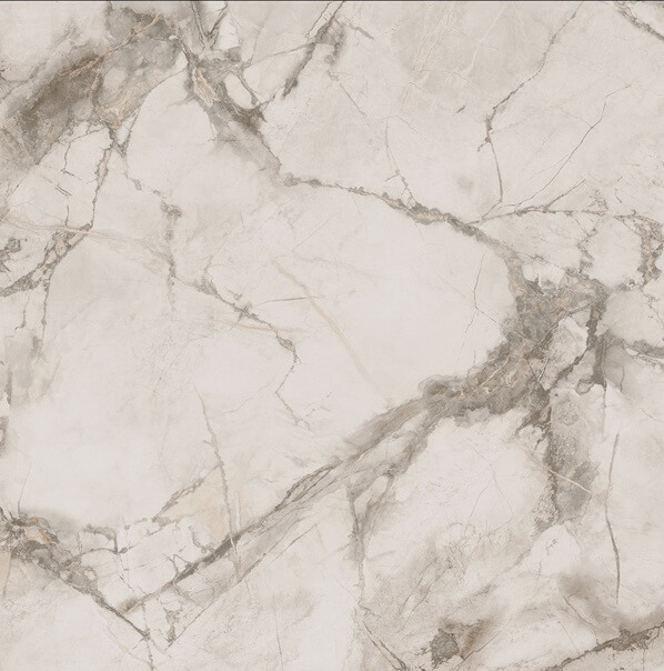 Керамогранит Ariana Ceramica Epoque White Lap, 60x60, под мрамор, бежевый, лаппатированный