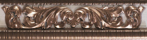 Бордюр APE Crayon Cenefa Bronze, 8x31.6, античность, бронзовый, глянцевый