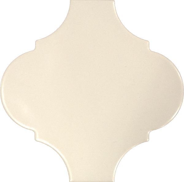Настенная плитка Tonalite Satin Arabesque Seta, 14.5x14.5, моноколор, бежевая, глянцевая