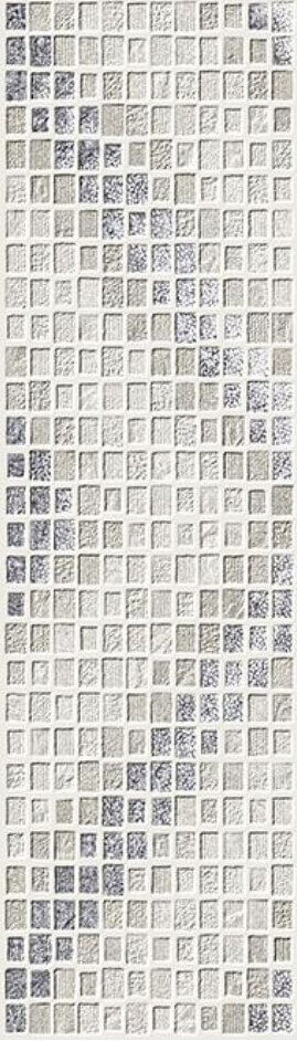 Декор Ibero Elevation Decor Acustic White Rect-Bis B112, 29x100, геометрия, белый, матовый