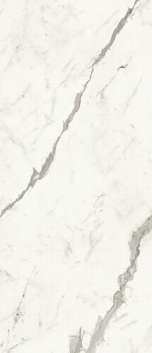 Настенная плитка Atlas Concorde Marvel Shine Statuario Supremo  Silk, 50x120, под мрамор, белая, сатинированная