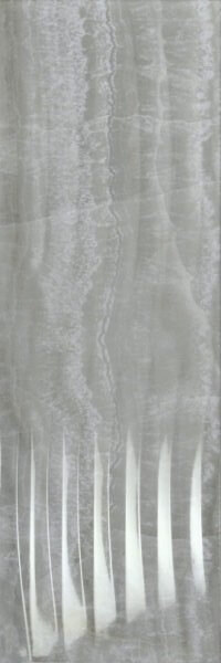 Настенная плитка Baldocer Padova Klit Azzurro, 30x90, под травертин, серая, полированная