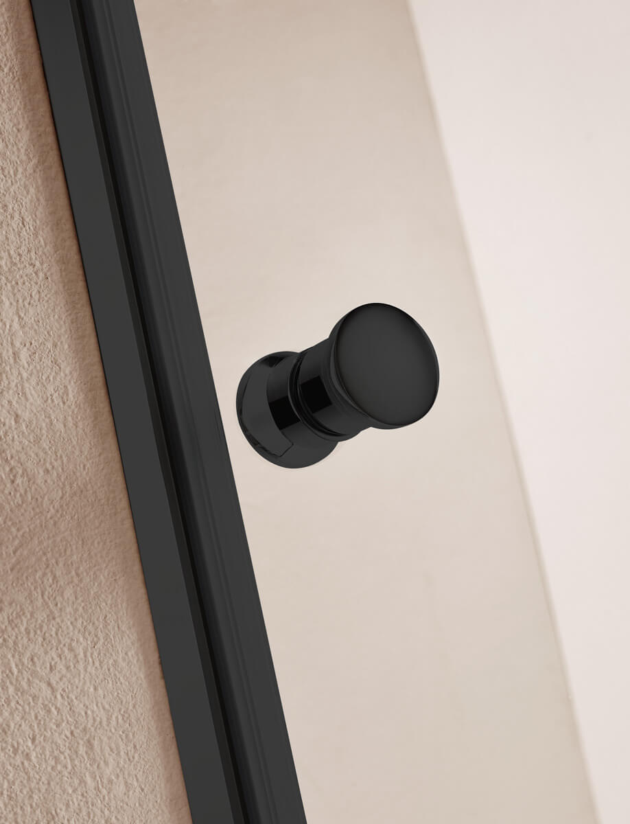 Душевая дверь в нишу Cezares ECO-O-B-1-60-C-NERO