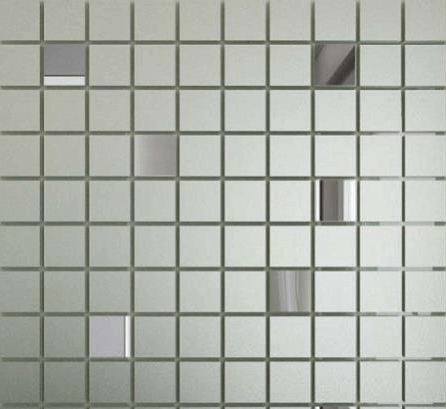 Мозаика ДСТ Мозаика Зеркальная См90Г10, 30x30, под мозаику, мультиколор, матовая