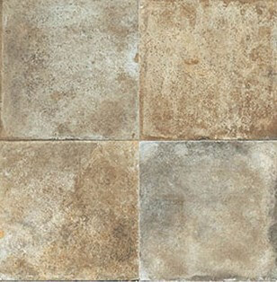 Керамогранит NovaBell Materia Mud, 15x15, под камень, коричневый, матовый