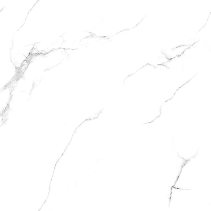 Керамогранит Ceradim Statuario Wonderful Белый Полированный, 60x60, под мрамор, белый, полированный