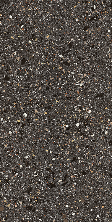 Керамогранит QUA Granite 60x120 Alone Nocge Full Lap, 60x120, соль-перец, серый, лаппатированный