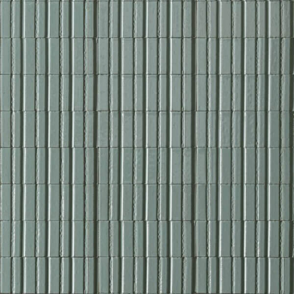 Керамогранит Ragno Glace Struttura 3D Raye Turchese Glossy, 7.5x20, под камень, синий, глянцевый