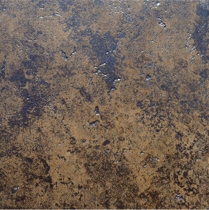 Напольная плитка Exagres Metalica Pav. Metalica Vulcano, 33x33, под камень, коричневая, матовая