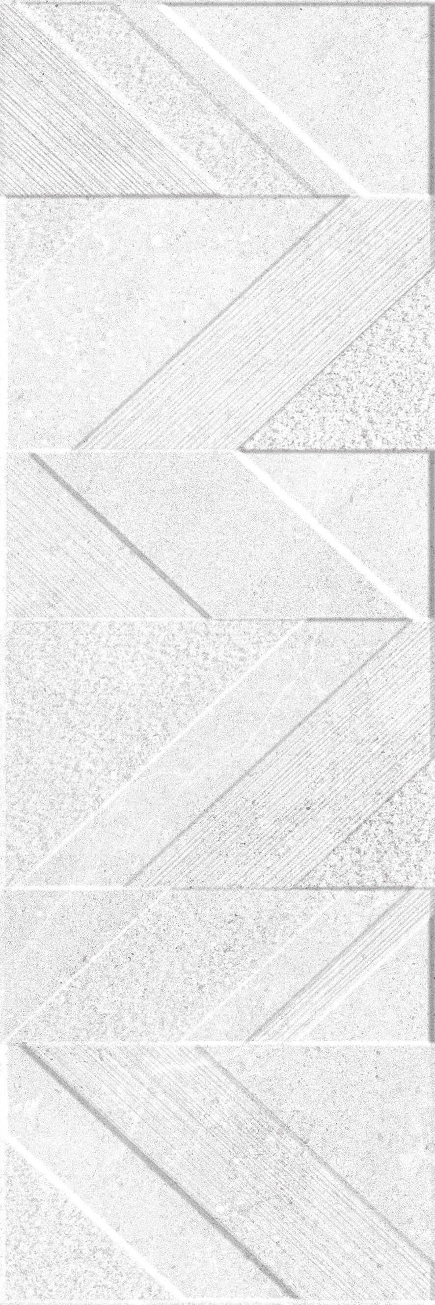 Настенная плитка Ibero Lune Concept Ice MATE, 30x90, под камень, серая, рельефная