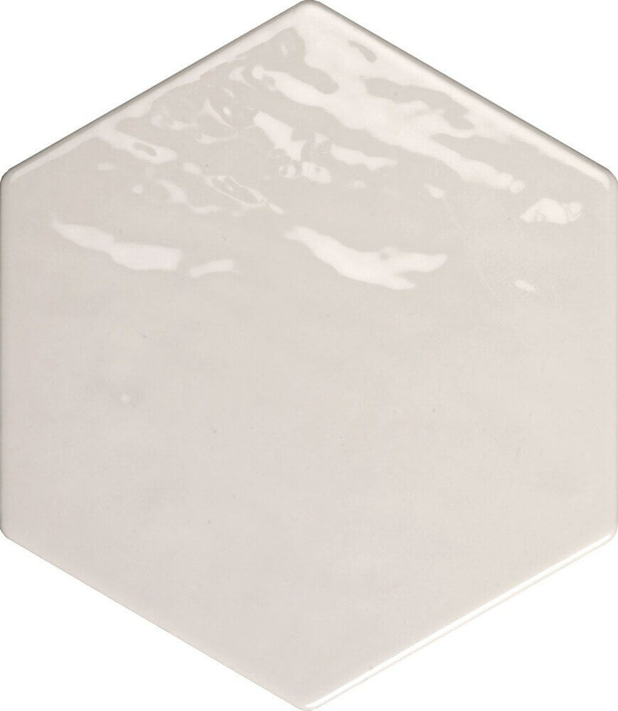 Керамогранит Tonalite Exabright Esagona Champagne, 15.3x17.5, моноколор, бежевый, глянцевый