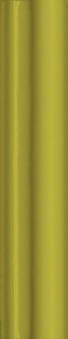 Бордюр Kerama Marazzi Клемансо Багет Граньяно оливковый, 3x15, моноколор, зелёный, глянцевый