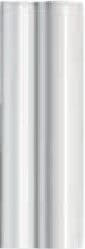 Бордюр Adex Neri Moldura Italiana PB Blanco Z, 5x15, под обои, белый, глянцевый