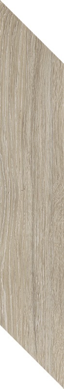 Керамогранит Paradyz Heartwood Cardamon Chevron Lewy, 9.8x59.8, под дерево, серый, матовый