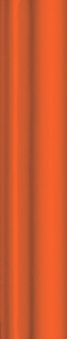 Бордюр Kerama Marazzi Клемансо Оранжевый BLD040, 3x15, моноколор, оранжевый, глянцевый