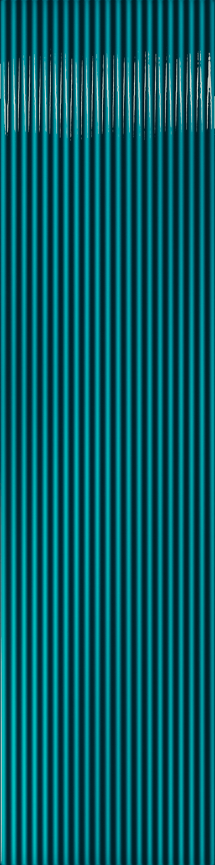 Настенная плитка Amadis Fine Tiles Stripes Zafiro Crackle, 6.5x26.1, кракелюр, синяя, глянцевая