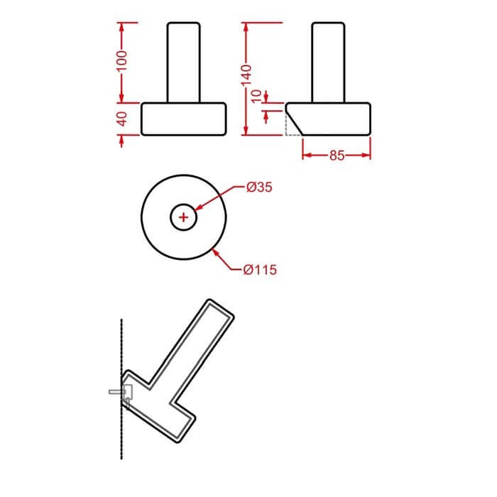 Держатель для туалетной бумаги ArtCeram Postit PSC001 01 74-4