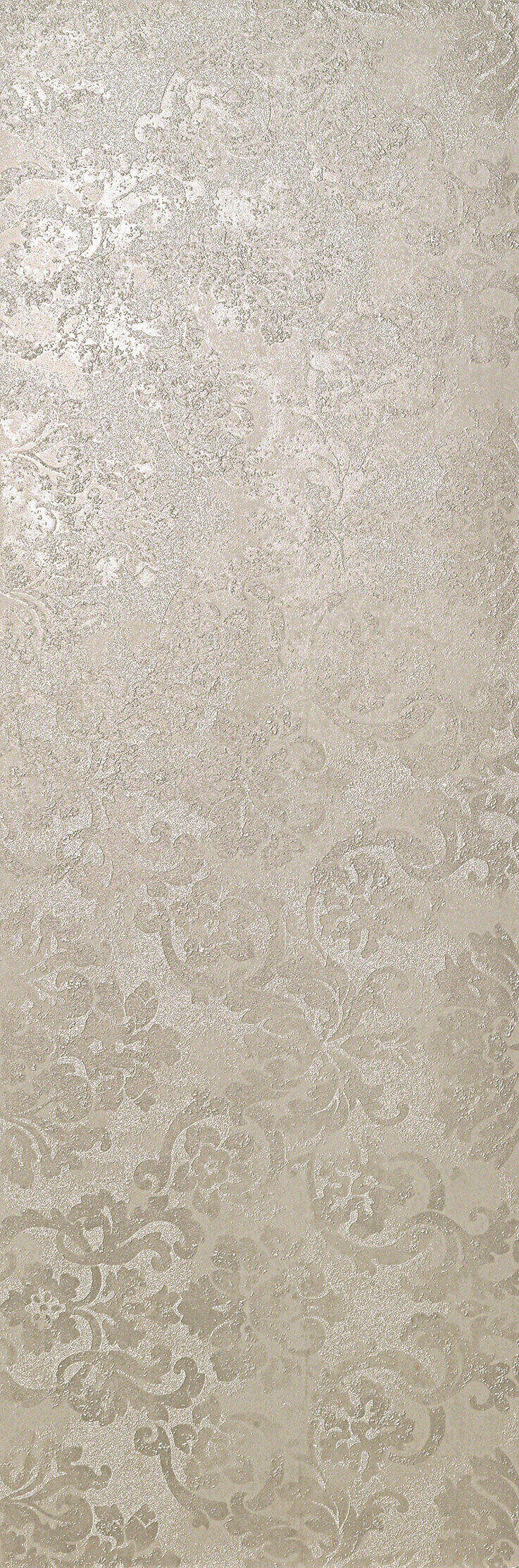 Декор FAP Ceramiche Meltin Cemento Epoca Inserto, 30.5x91.5, под обои, серый, матовый