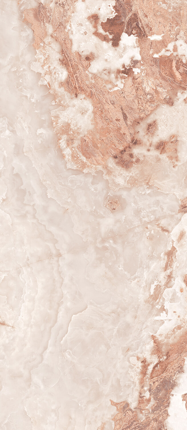 Керамогранит StaroSlabs Polished Metalyn Beige Elegance, 120x280, под оникс, бежевый, полированный