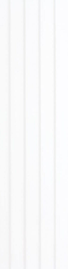 Настенная плитка Rako Boa WR1V5000, 30x90, геометрия, белая, рельефная