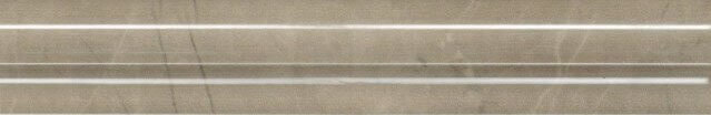 Бордюр Piemme Elegance Bordo Via della Spiga Ret, 5x30, под травертин, бежевый, полированный