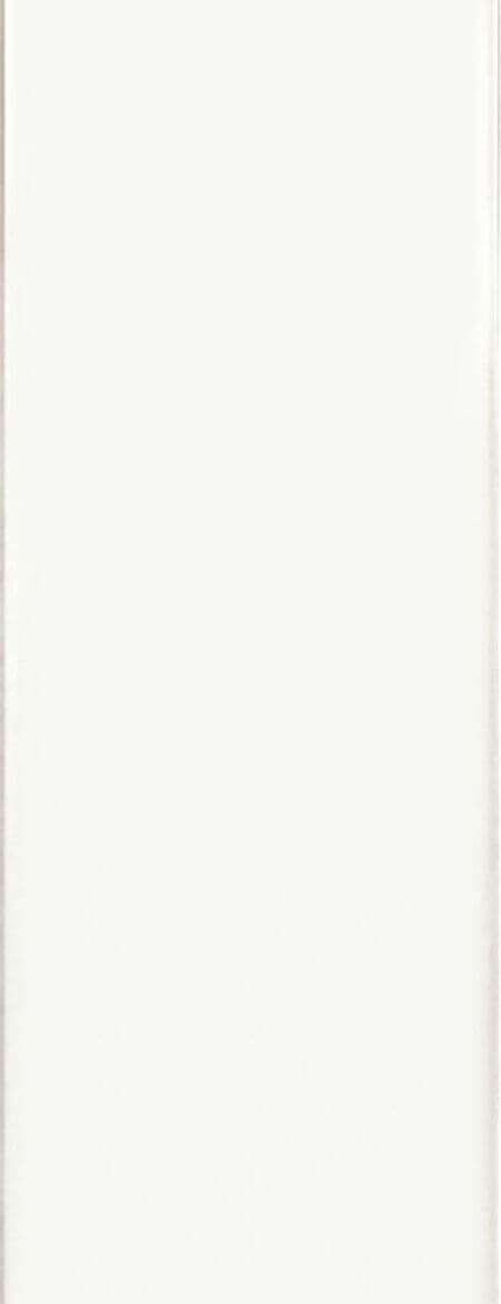 Настенная плитка Ragno Frame Aqua Milk, 25x76, моноколор, белая, глянцевая
